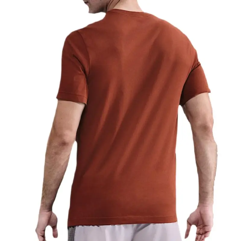 Nike Dri Fit Trail T Shirt Men's Brown-1