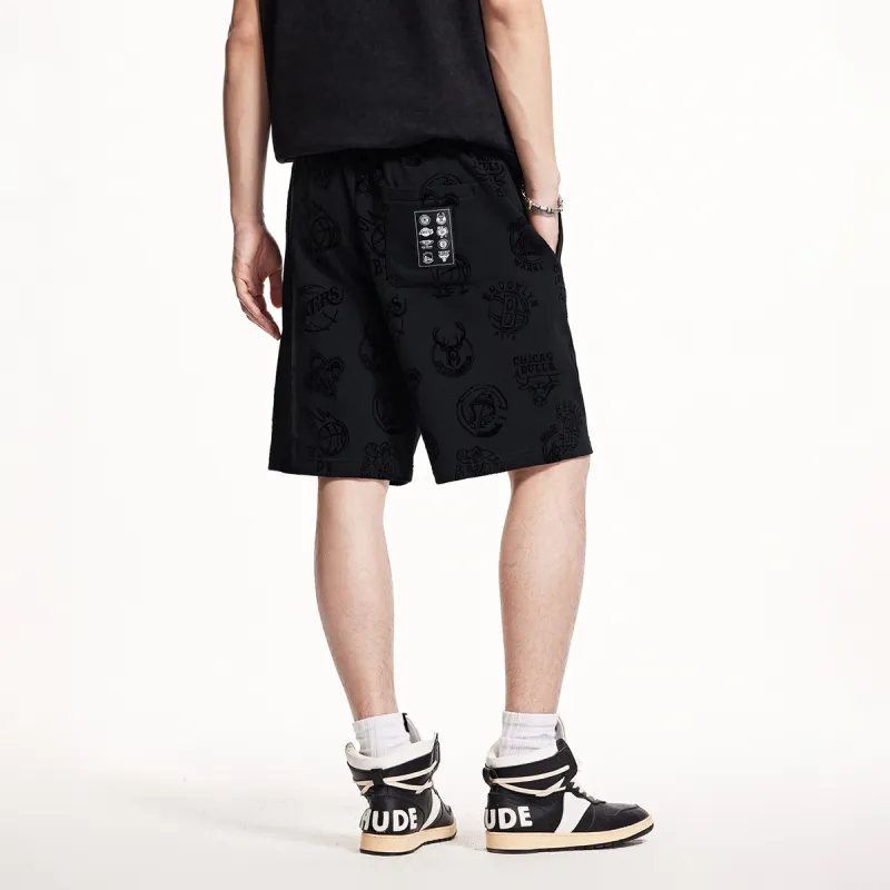 JACK JONES· JACK&JONESxNBA Spring Summer Casual Shorts Men's-8