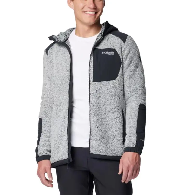Columbia Arctic Crest Sherpa Jacket Men's White/Black-3
