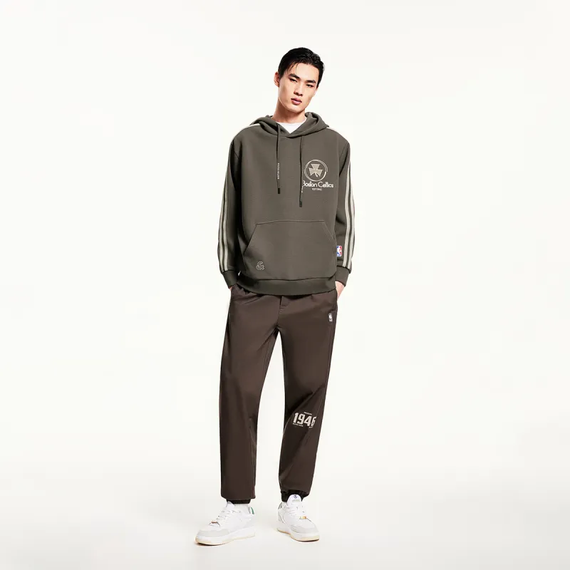 JACK JONES· x NBA Boston Celtics Team Spring Sweatshirt Men's Black Olive-3