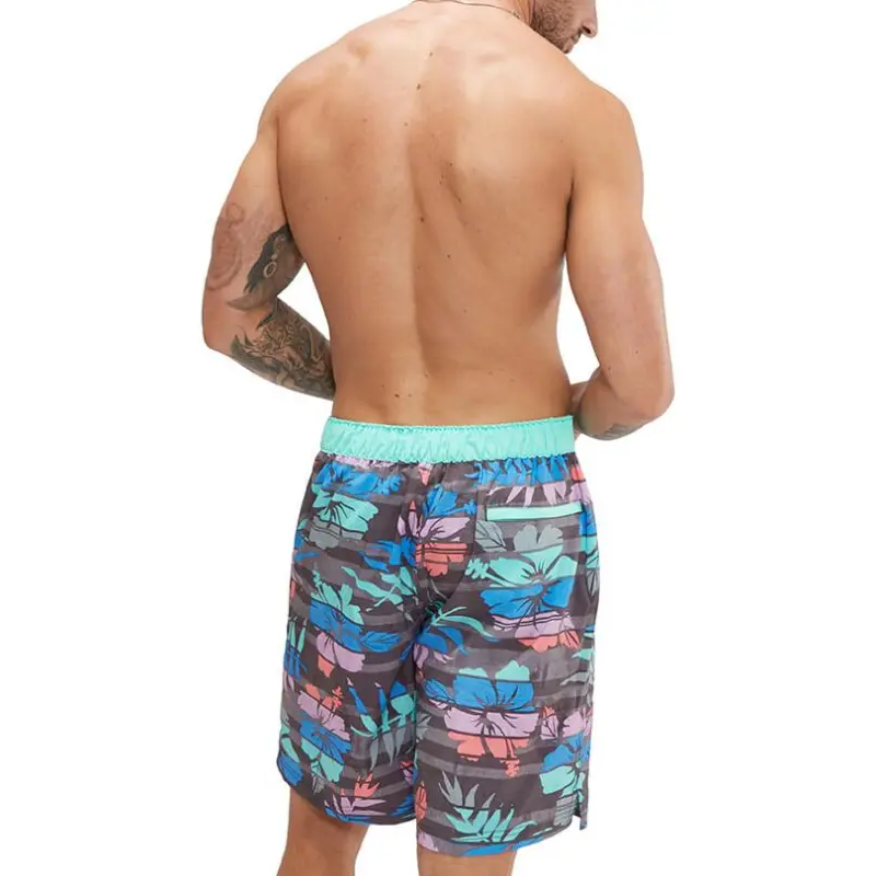 Speedo Swimming Shorts Men's Floral All Over Print-2