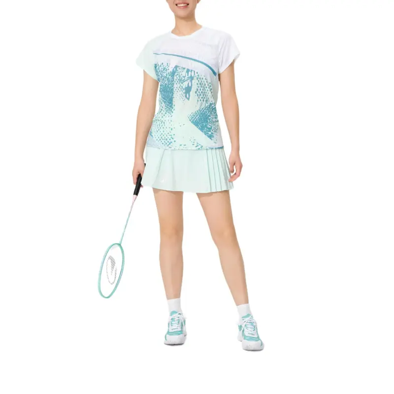 DECATHLON PERFLY Badminton Clothing Women's Light Jade Stone Color-1