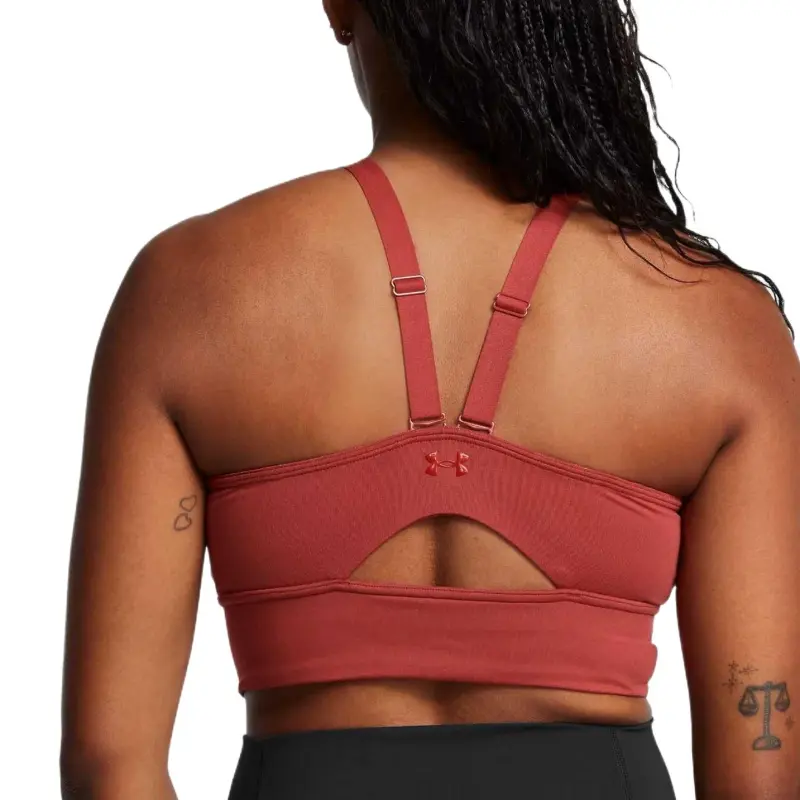 Under Armour SmartForm Evolution Mid Longline Sports Underwear Women's Red-8