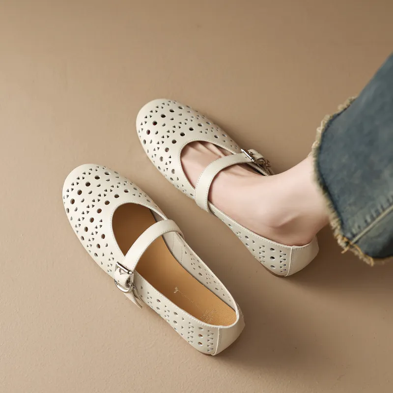 FMM Casual Single Shoes 2cm Women's-4