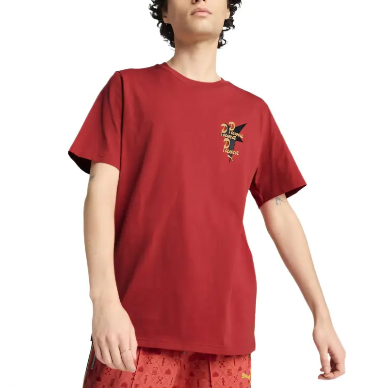 PUMA Road TO Unity T Shirt Men's Red 15-2