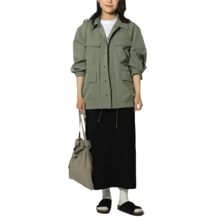 Snow Peak TAKIBI Weather Cloth Jacket Unisex-11