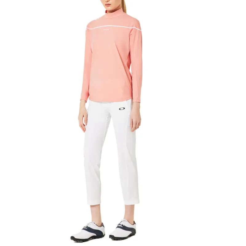 Oakley Regular T Shirt Women's Coral Mud Gray Fossil-6