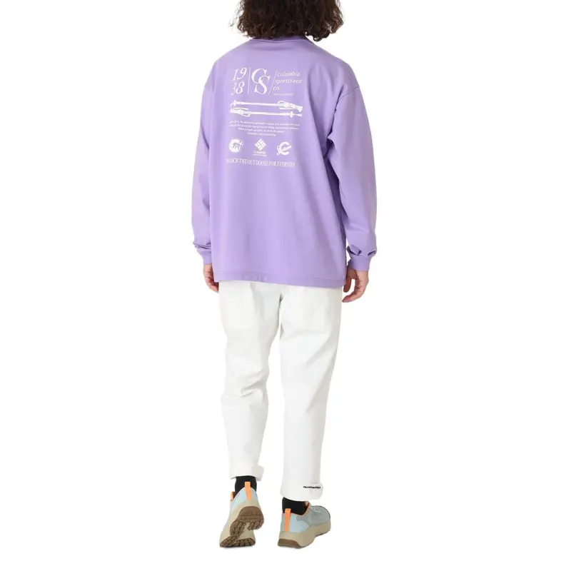 Columbia T Shirts Men Purple-4