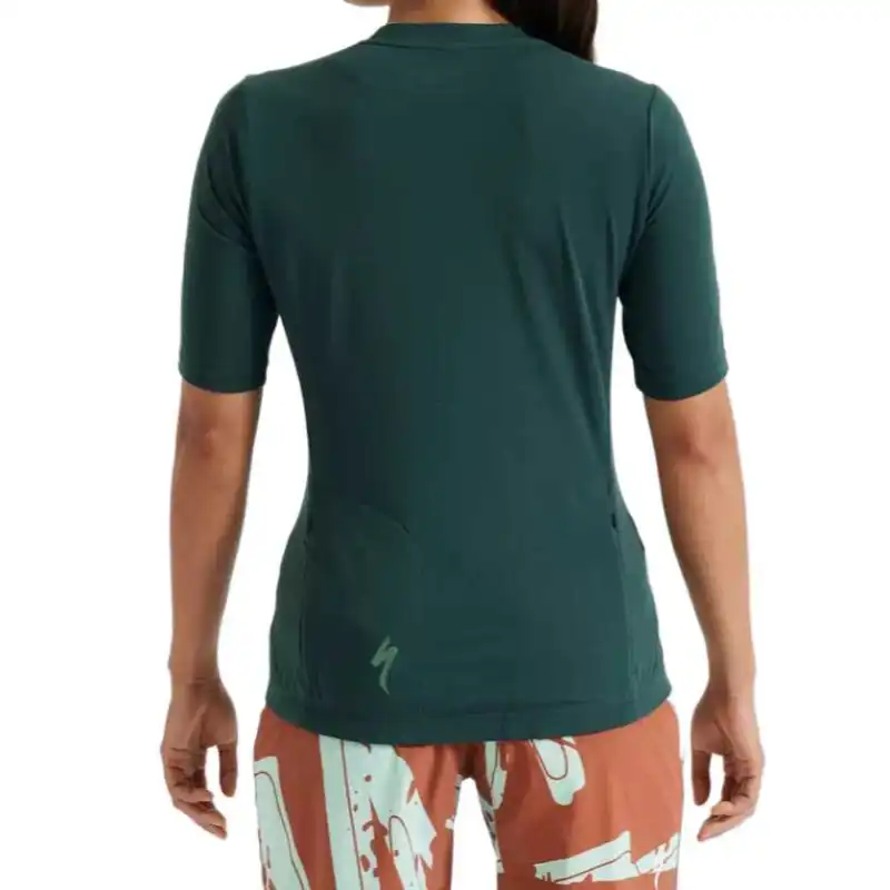 SPECIALIZED Women's ADV Short Sleeve Jersey Cycling Clothing Women's Dark Green-1