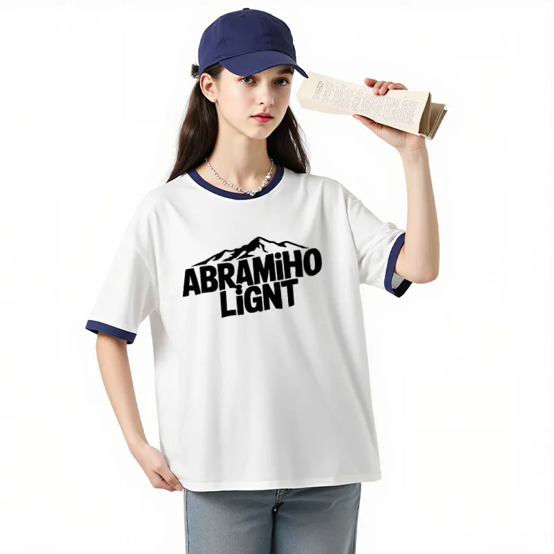 FAIRWHALE Drop Shoulder Sleeve T Shirt Women's-6