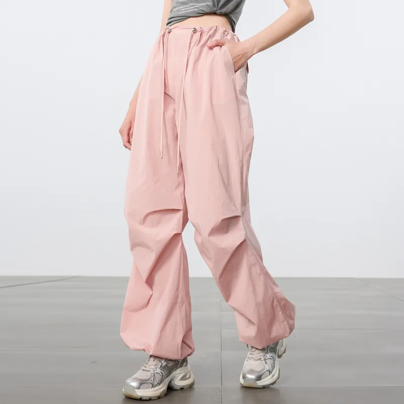 3COLOUR Cargo Pants Women's Orange Pink-4