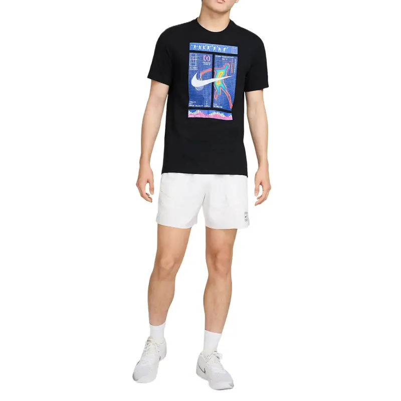 Nike Court Men's Dri FIT Tennis T Shirt-2
