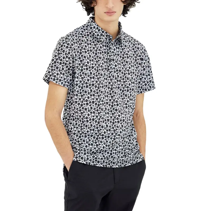 PUMA AOP SB Botanic Polo Shirt Men's Black-2