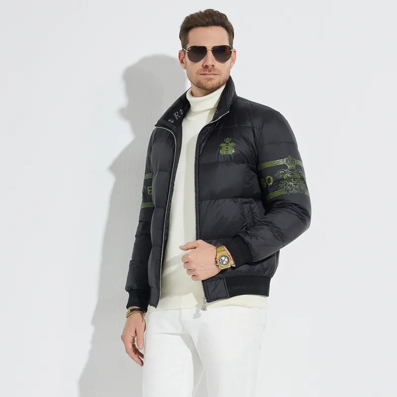 Raidy Boer Down Jacket Men's Black-3