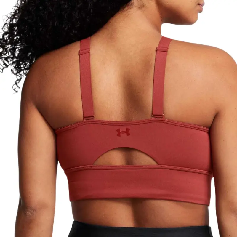 Under Armour SmartForm Evolution Mid Longline Sports Underwear Women's Red-7