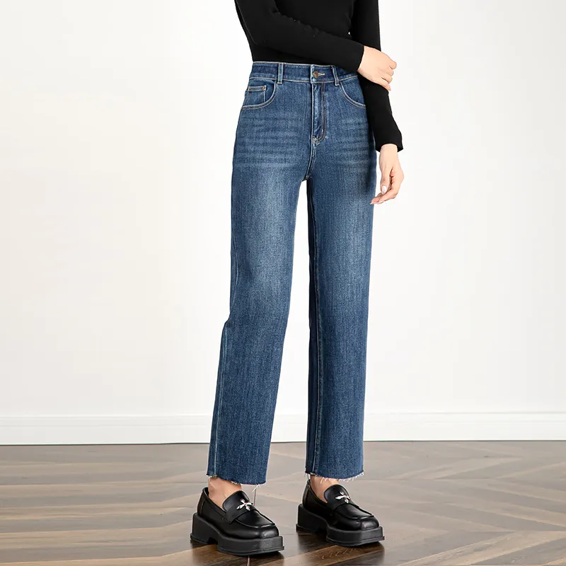ONE SHALLOW 2025 Spring Jeans Women's Blue-2