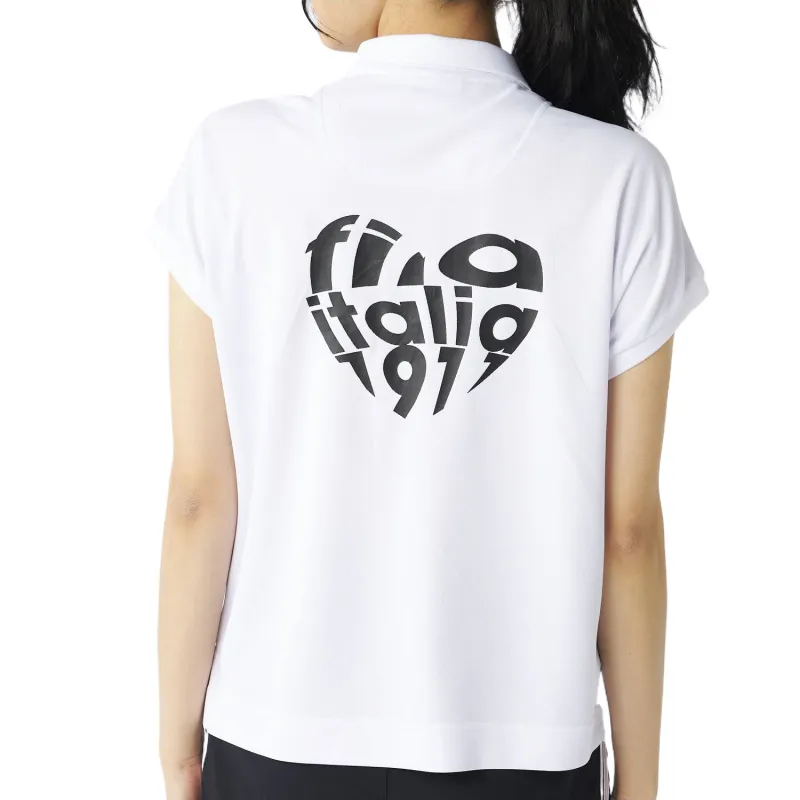 FILA TS Polo Shirt Women's White-1