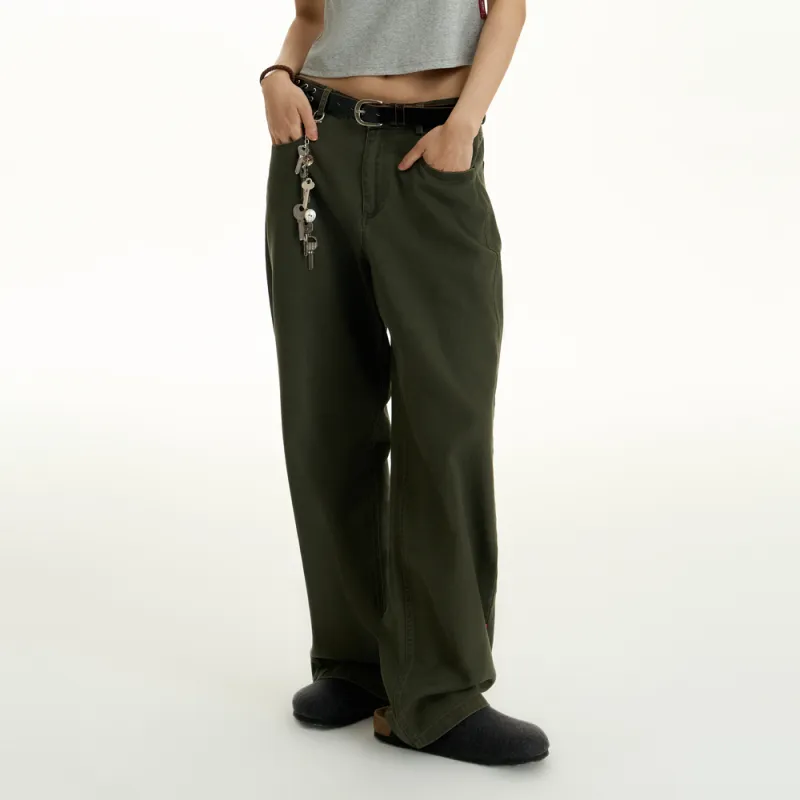 TGNS New In Autumn Straight Fit Workwear Casual Pants Unisex-18