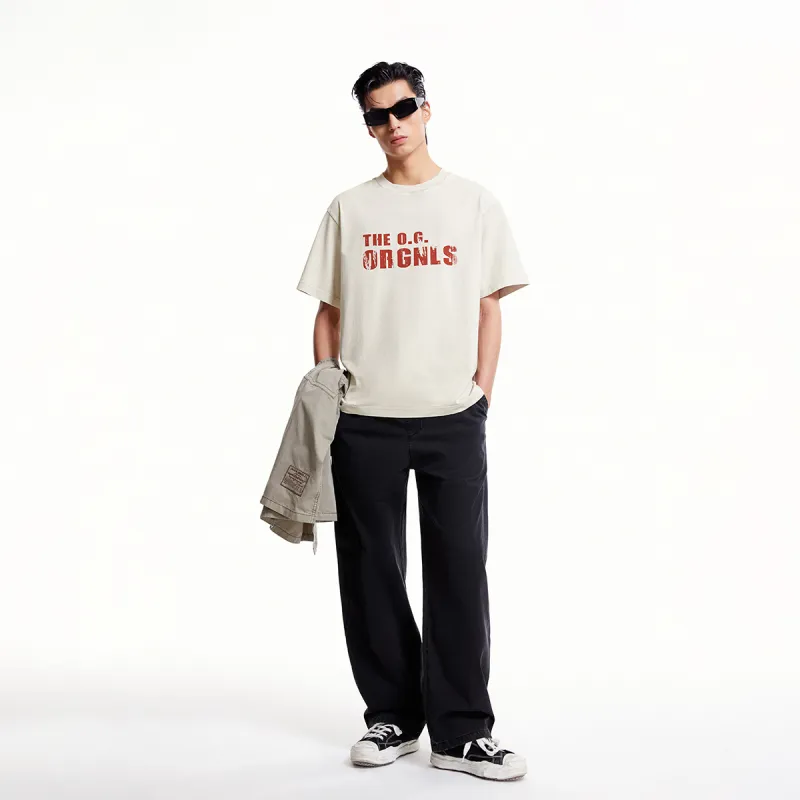 JACK&JONES T Shirts Unisex A01 Antique Porcelain-3