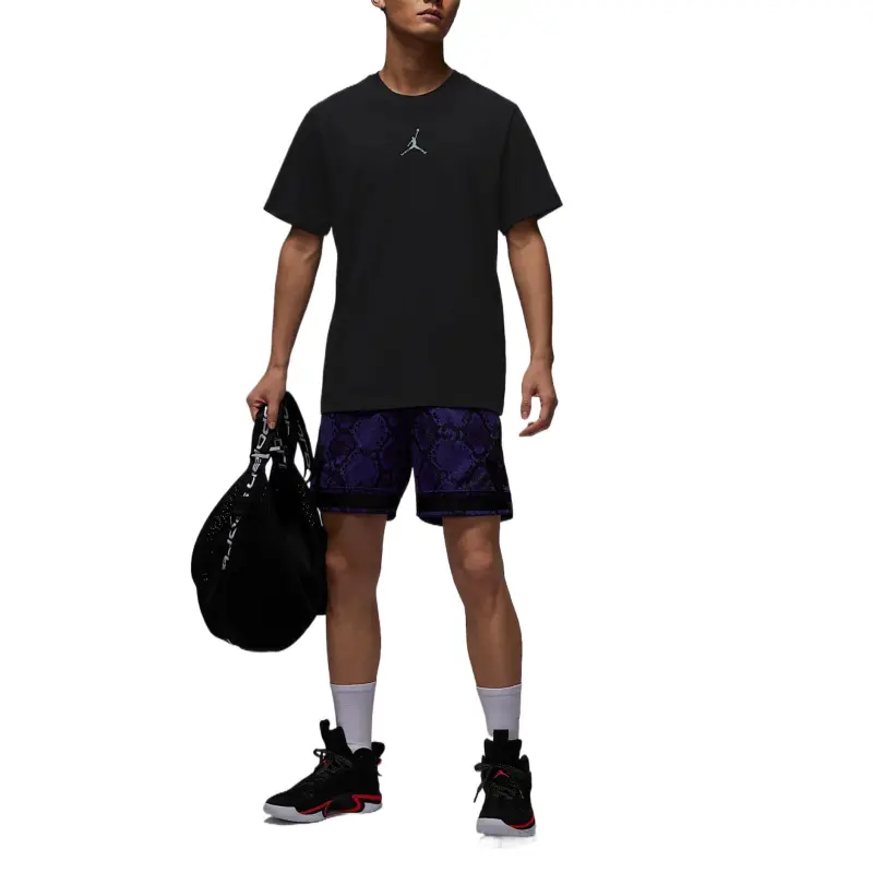 Jordan SportDri FIT Diamond Casual Shorts Men's Comet Purple/Black-3