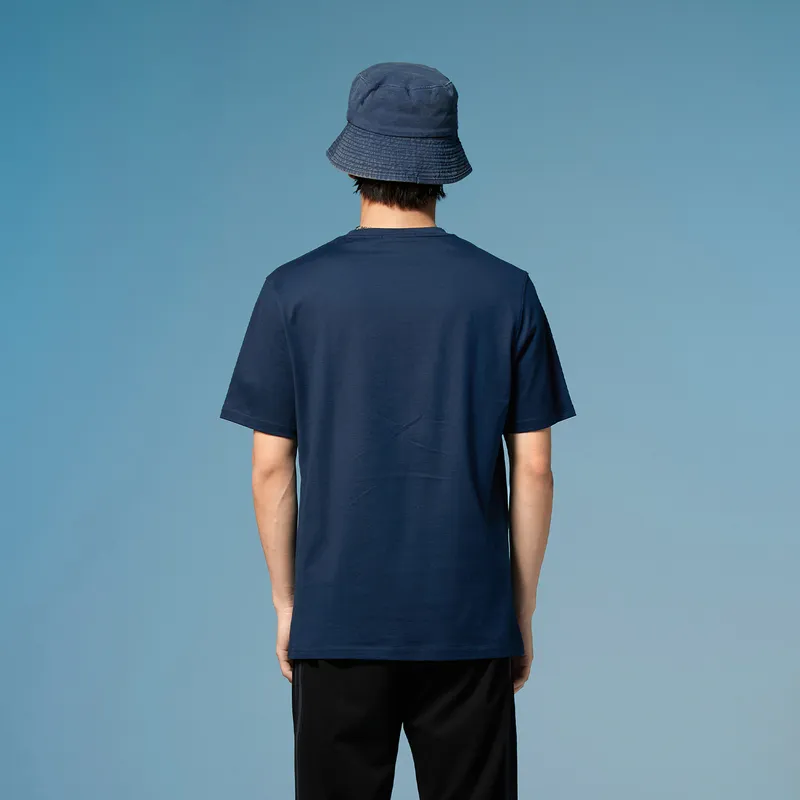 HLA JEANS T Shirts Men Navy Blue 98-2