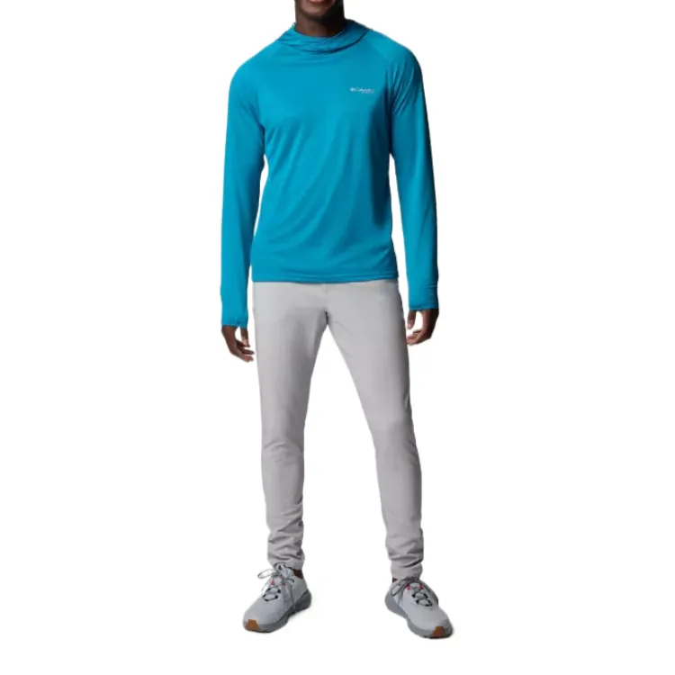 Columbia PFG Solar Stream Sweatshirt Men's Blue-2