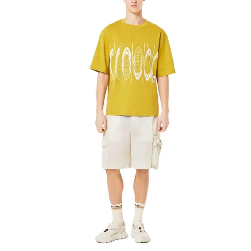 Oakley MULTIPOCKET RAGLAN T Shirt Men's Orange Yellow-1