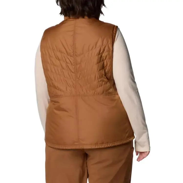 Columbia Mix It Around Vest Women's Camel-1