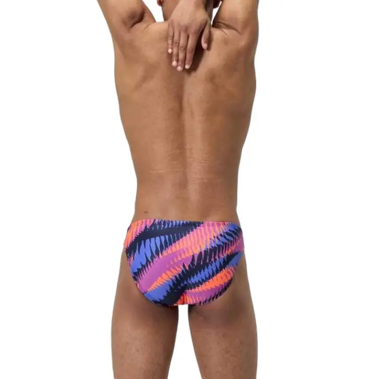 Speedo Swimming Shorts Men's Blue Pink-5