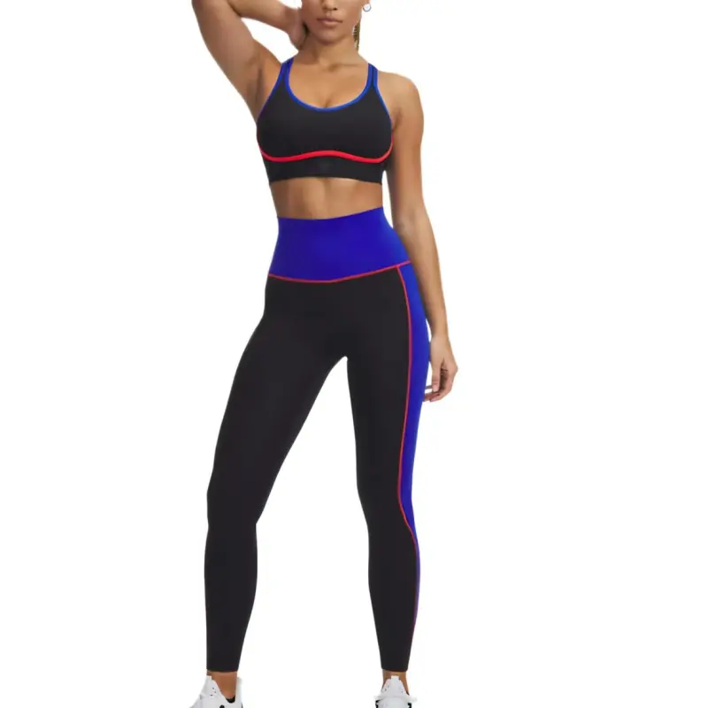 Under Armour ProjectRock Leggings Women's Blue Black-2