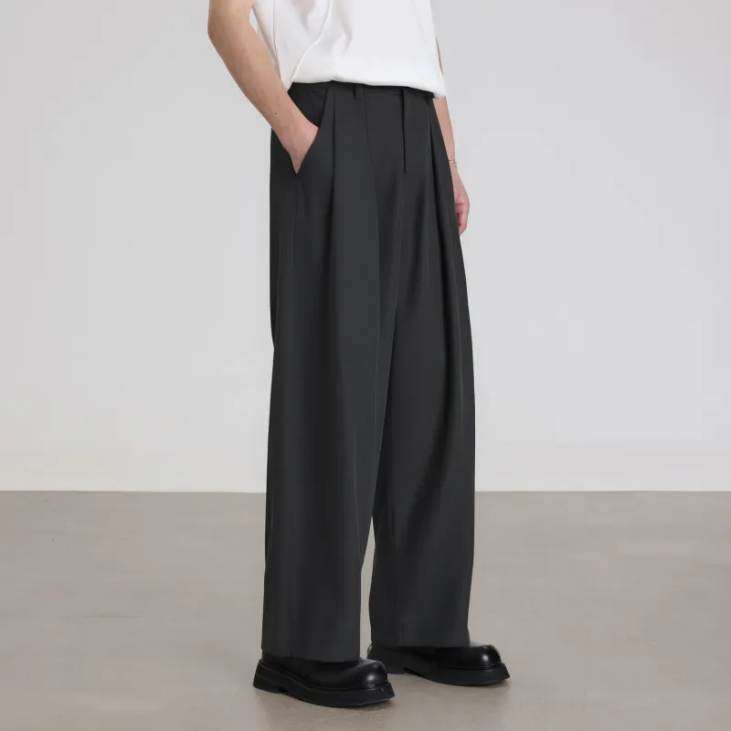 HERBEL Casual Pants Men Black-1