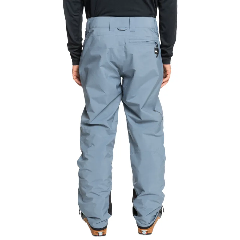 Quiksilver Ski Pants Men's Light Blue-1