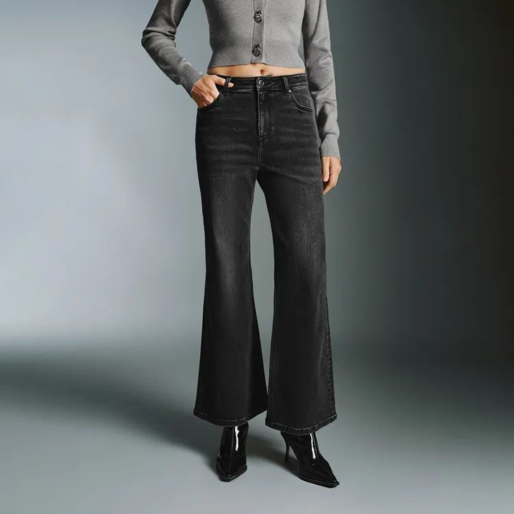URBAN REVIVO Jeans Women's Jet Black-2