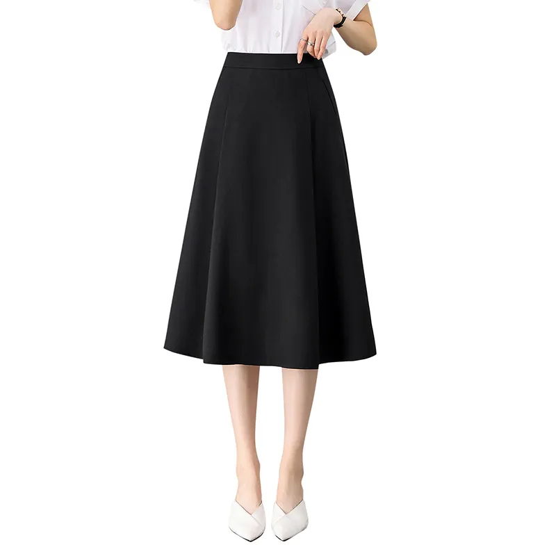 SENTUBILA Casual Long Skirt Women's-14