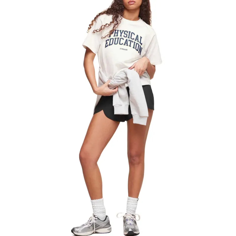 GYMSHARK T Shirt Women's Soft White-3