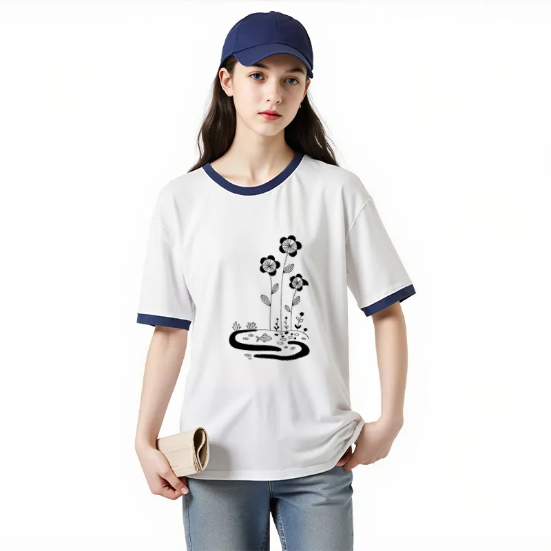 FAIRWHALE T Shirts Women's-7