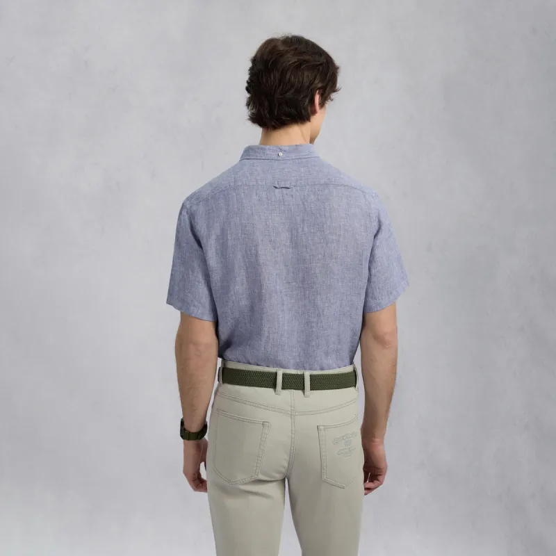 GANT Shirts Men 482 Navy Blue-4