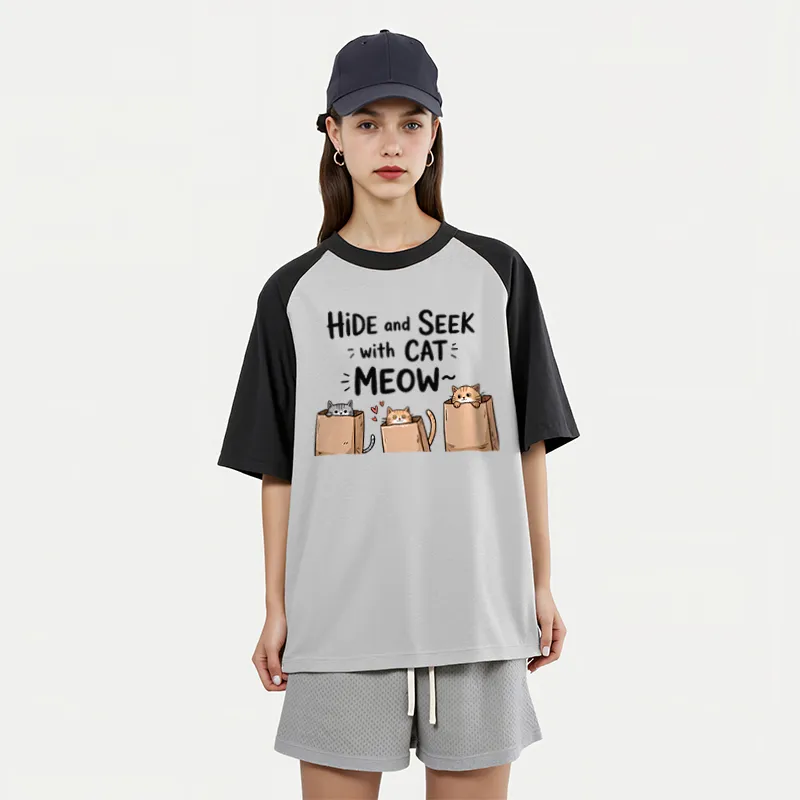 FAIRWHALE Raglan Sleeve T Shirt Women's-2