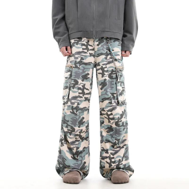 CUWU Jeans Unisex Camouflage-2