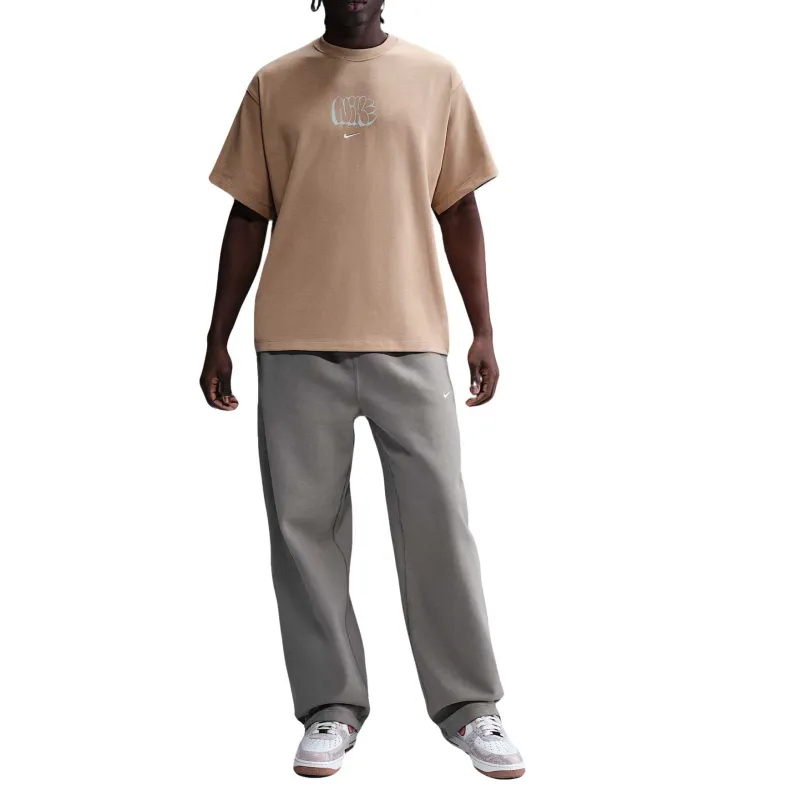 Nike Solo Swoosh T Shirts Men Apricot-2
