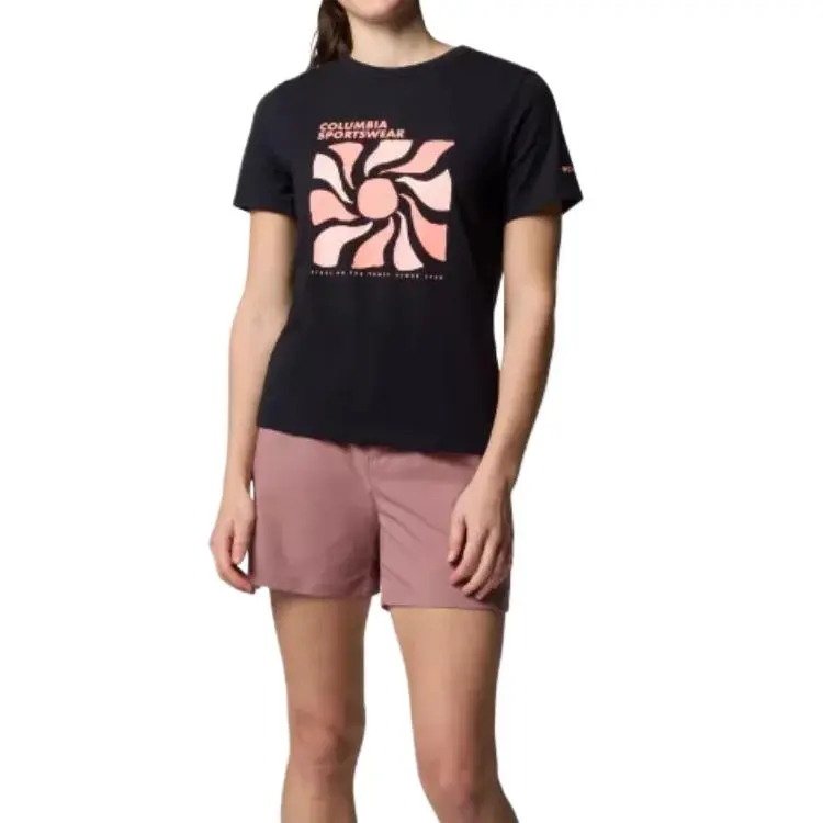 Columbia Sun Trek T-Shirt Women's Black-3