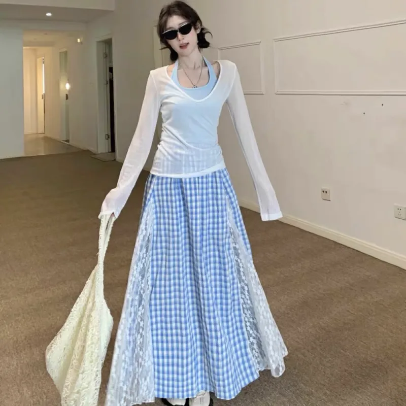 MISSHONEY MH Two Piece Skirt Sets Women's-4