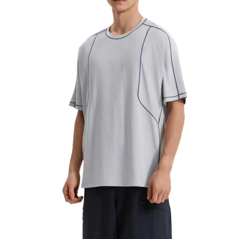 DECATHLON T Shirt Men's Zinc Gray-1
