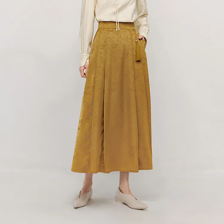 Inman Casual Long Skirts Women's-2