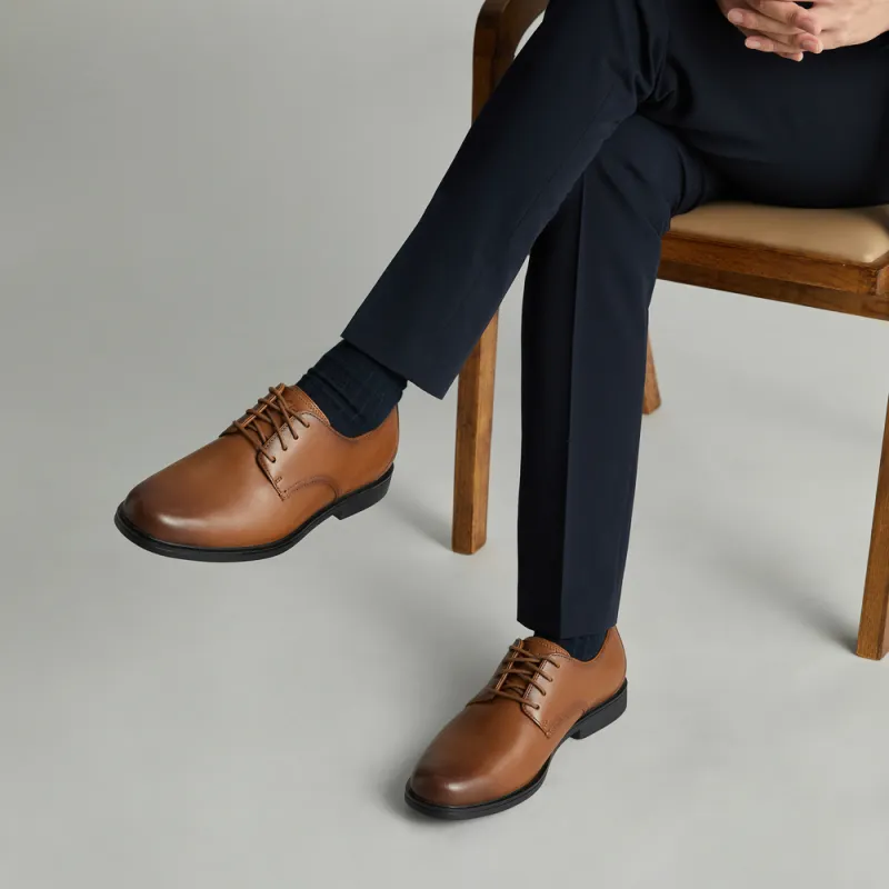 Clarks Dress Shoes Men's Dark Brown-5