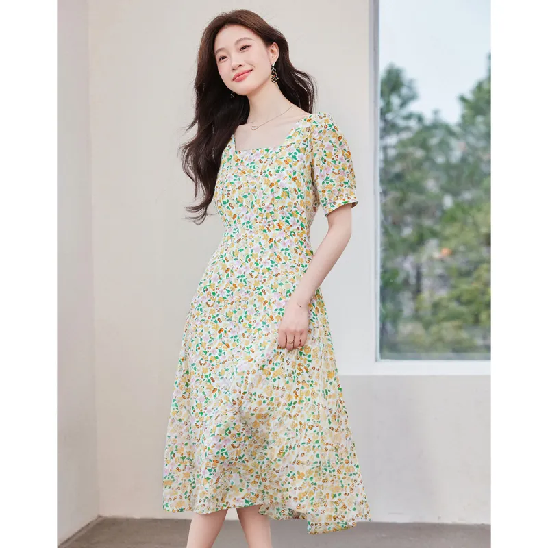 Love Elaine Short Sleeved Dress Women's Multicolor-1