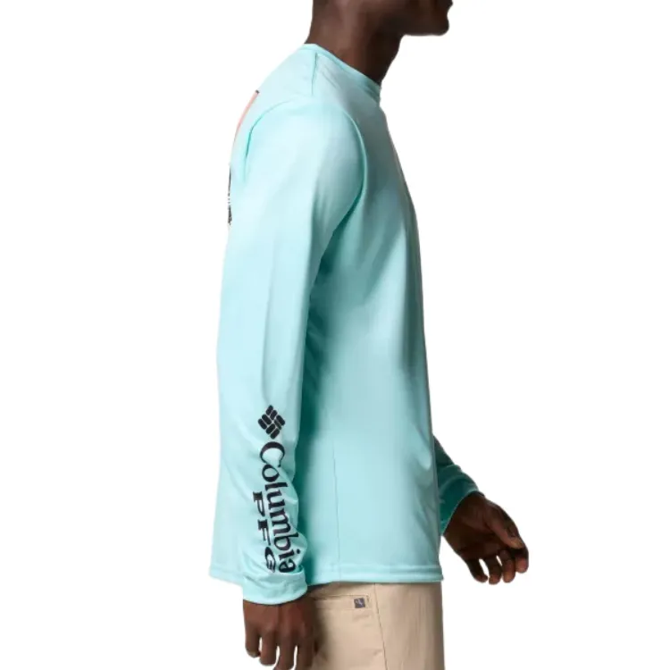 Columbia Terminal Tackle PFG™ Fish Shine Omni Wick™ Polyester T Shirt Men's-2