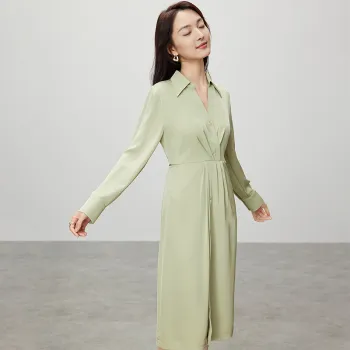 SENTUBILA Long-Sleeved Dresses Women's