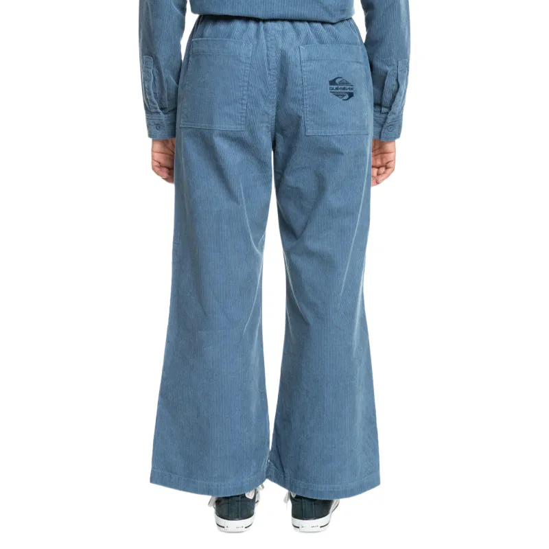 Quiksilver UNI Corduroy Pant For Women's Casual Pants Women's Blue-1