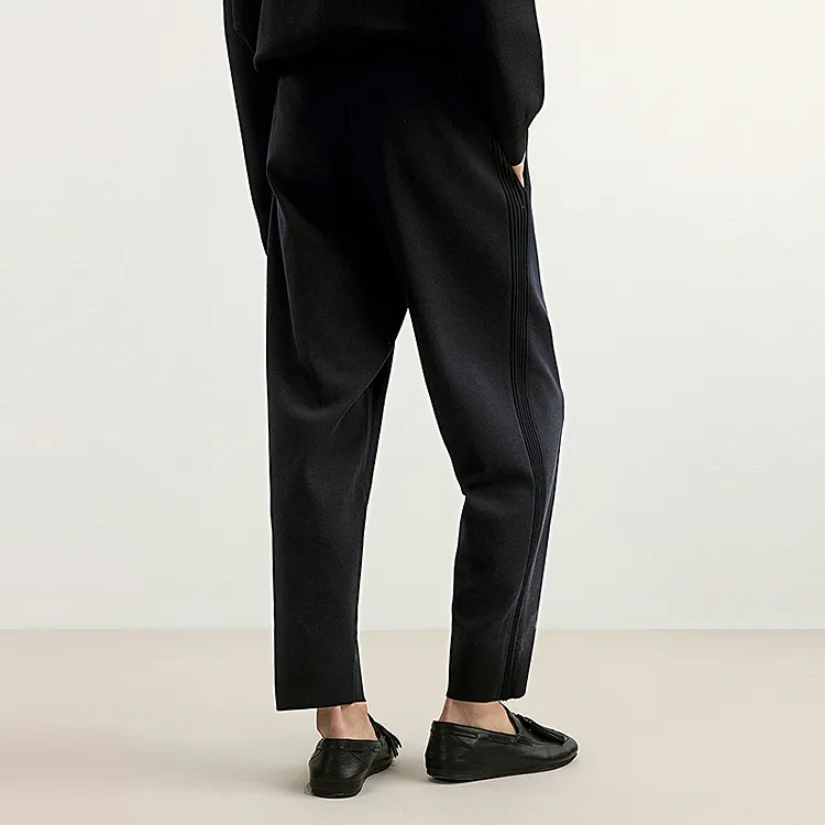 CROQUIS Casual Pants Men's Jet Black-3